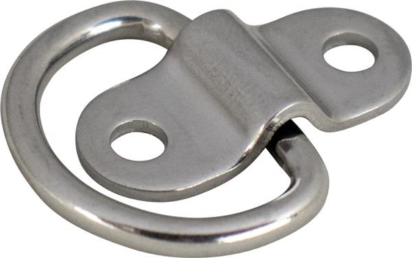 SEA-DOG 090145-1 STAINLESS FOLDING D-RING - 2, 1/8 Inch Ring; Corrosion Resistant; 304 Stainless Steel; Single - High quality product image showing SEA-DOG 090145-1 STAINLESS FOLDING D-RING - 2, 1/8 Inch Ring; Corrosion Resistant; 304 Stainless Steel; Single details and features