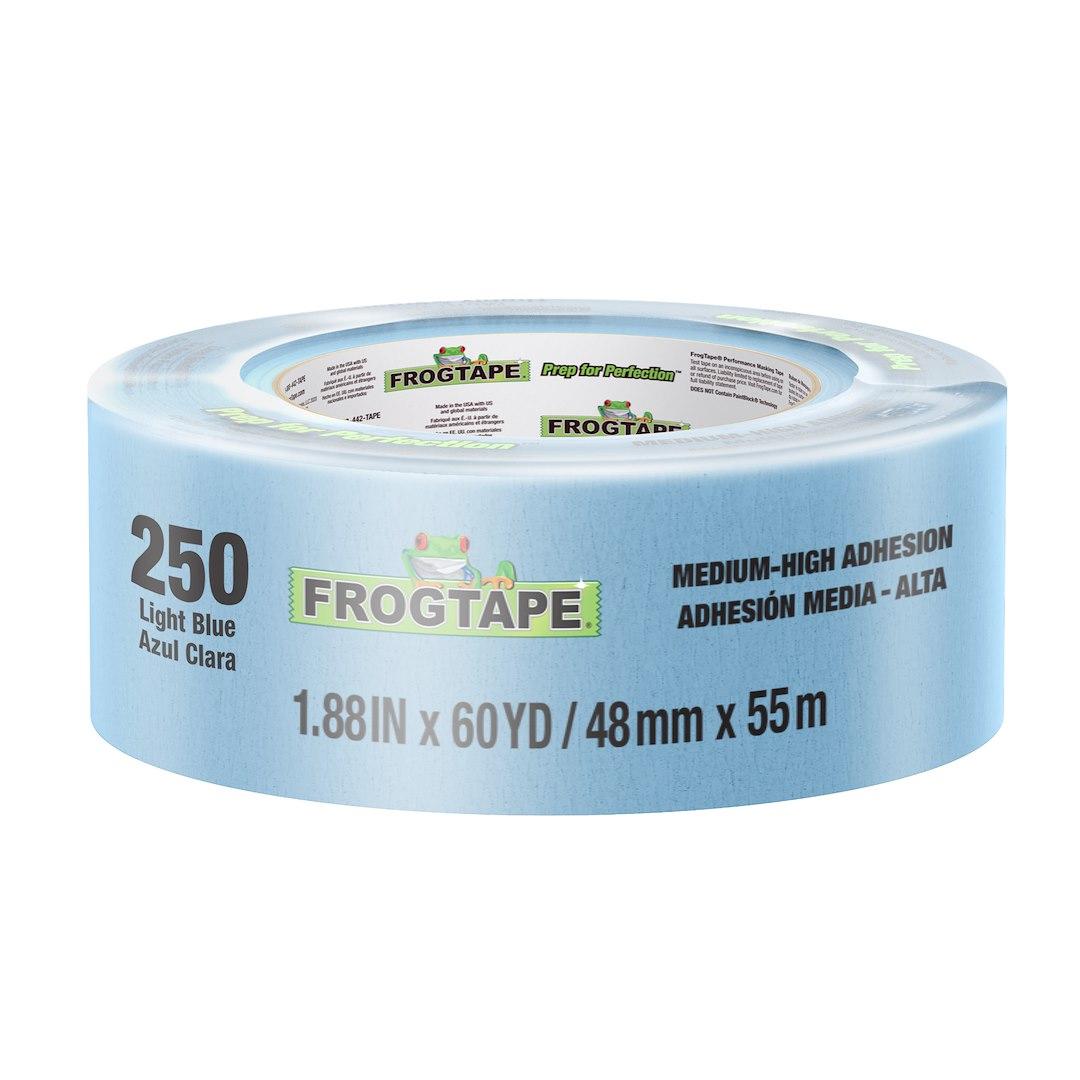 SHURTAPE 105380 CP 250 LBL-48MM X 55M-24 RLS, Performance Grade; Used For Multiple Surfaces And Substrates Including Metal/ Rubber/ Plastic/ Fiberglass And Wet Sanding Applications; 1.88 Inch Width x 60 Yard Length; Blue - The Twister Group Tools product