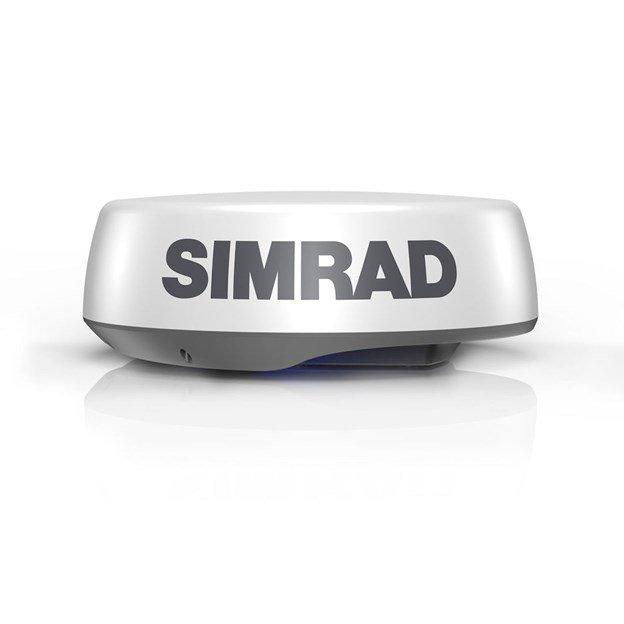 SIMRAD 000-14535-001 RADARHALO242448NMDOPPLER10M, Dome; 24 Inch Dome; Up To 48 Nautical Miles Range; 60 RPM Range; White; IPX6 Rating Waterproof; With 10 Meter Cable/ 1.5 Meter RJ45 To 5 Pin Cable And RJ45 Waterproofing Boot - The Twister Group Tools product