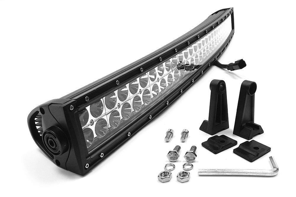 SOUTHERN TRUCK 74040 INCH40 INCH INCH 240W LED Light Bar (Crvd, Dbl Row, Combo Flood/Beam DT Harness 79900/19,200 Lumens) INCH, chrome series - High quality product image showing SOUTHERN TRUCK 74040 INCH40 INCH INCH 240W LED Light Bar (Crvd, Dbl Row, Combo Flood/Beam DT Harness 79900/19,200 Lumens) INCH, chrome series details and features