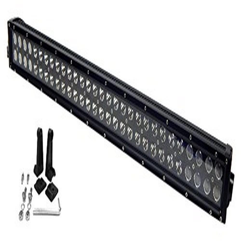 SOUTHERN TRUCK 75030 Black 30 INCH LED Light Bar (Face Str, Dbl Row, Combo Flood/Beam 180w/DT Harness 79900/14,400 Lumens) - High quality product image showing SOUTHERN TRUCK 75030 Black 30 INCH LED Light Bar (Face Str, Dbl Row, Combo Flood/Beam 180w/DT Harness 79900/14,400 Lumens) details and features