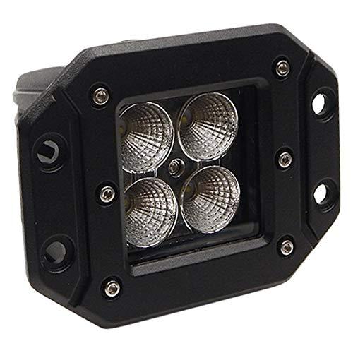 SOUTHERN TRUCK 77910K 2-Inch Square Flush Mount Cree Led Lights - (Pair | Chrome Series White/Amber) W/Harness 79903