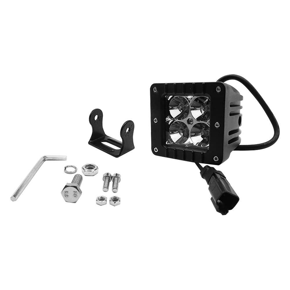 SOUTHERN TRUCK 79914 3 INCH X 3 INCH 16W Square Led Cube Light Flood Beam 1,440 Lumens Each - High quality product image showing SOUTHERN TRUCK 79914 3 INCH X 3 INCH 16W Square Led Cube Light Flood Beam 1,440 Lumens Each details and features