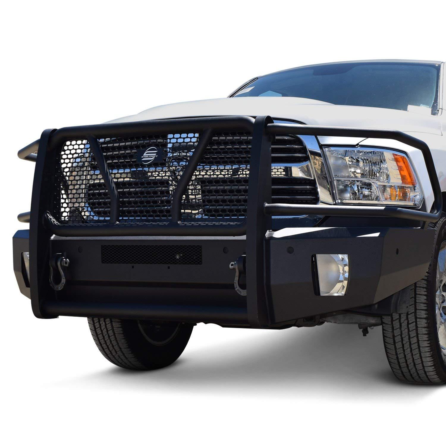 STEELCRAFT 60-12260 Automotive Front Replacement Bumper fits Dodge Ram 2500, Black - High quality product image showing STEELCRAFT 60-12260 Automotive Front Replacement Bumper fits Dodge Ram 2500, Black details and features