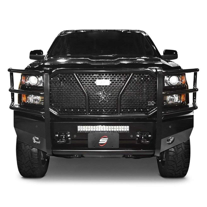 STEELCRAFT 60-14080C Automotive Front Replacement Bumper fits Nissan Titan XD, Black