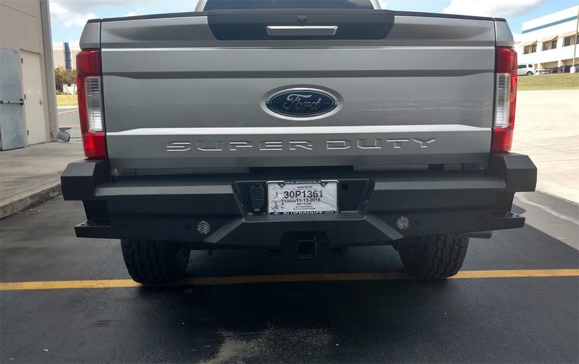 STEELCRAFT 65-21380 HD ELEVATION REAR BUMPER FINE TEXTU