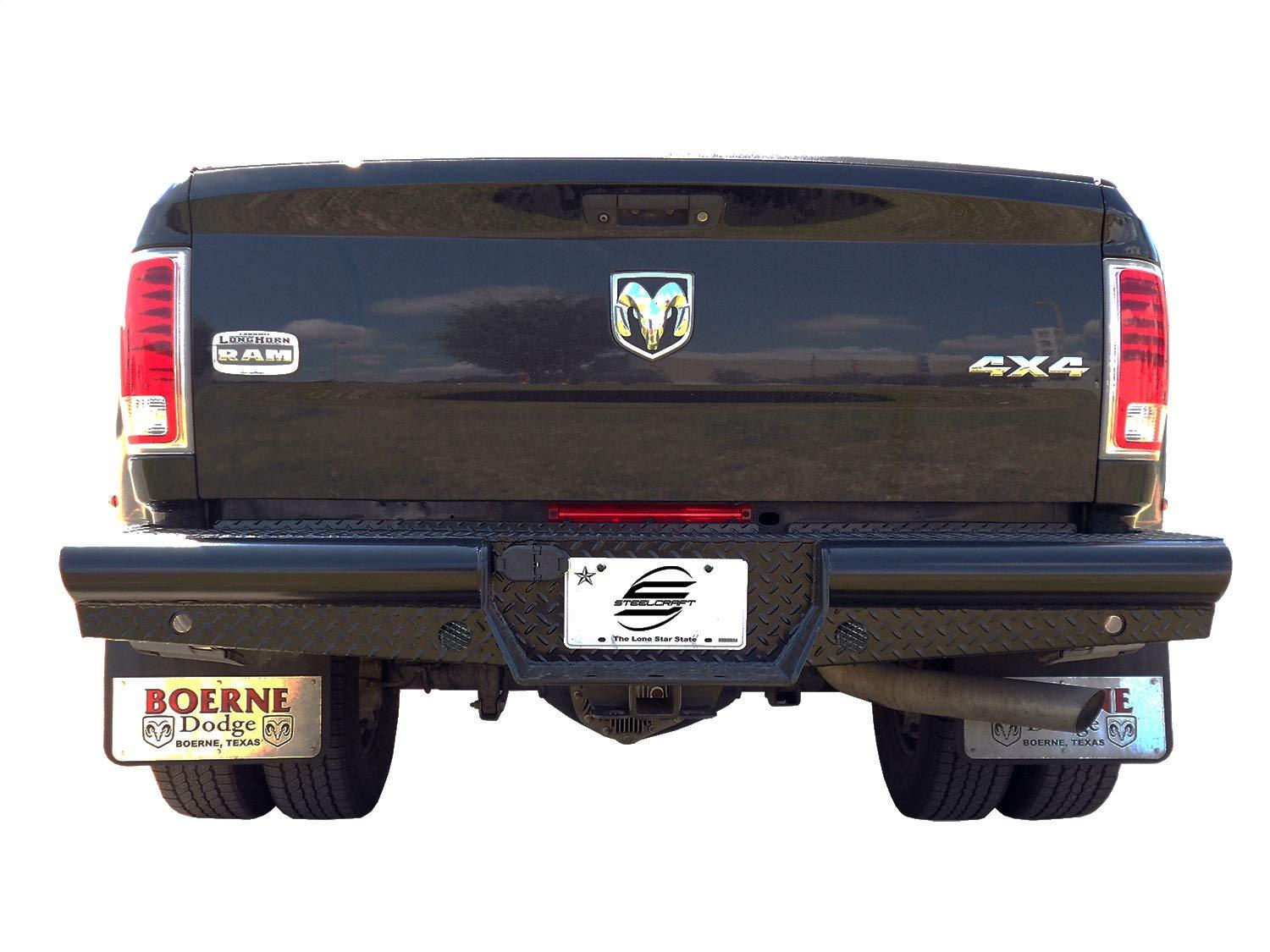 STEELCRAFT HD22260 Automotive Rear Replacement Bumper fits Dodge Ram 1500, Black - High quality product image showing STEELCRAFT HD22260 Automotive Rear Replacement Bumper fits Dodge Ram 1500, Black details and features