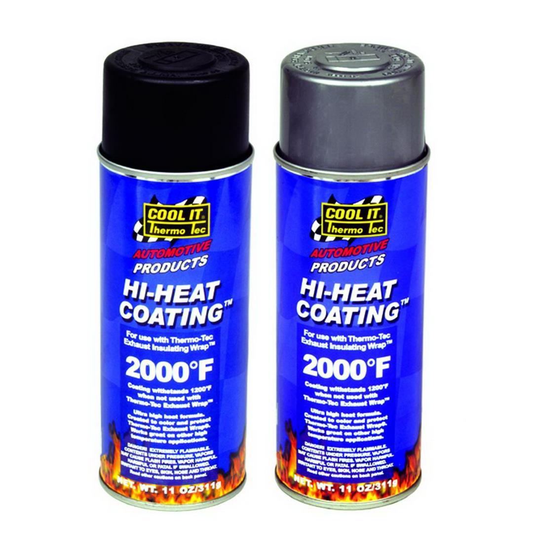 THERMO-TEC 12002 Aluminum High Heat Wrap Coating, 11 oz. - The Twister Group Tools product
