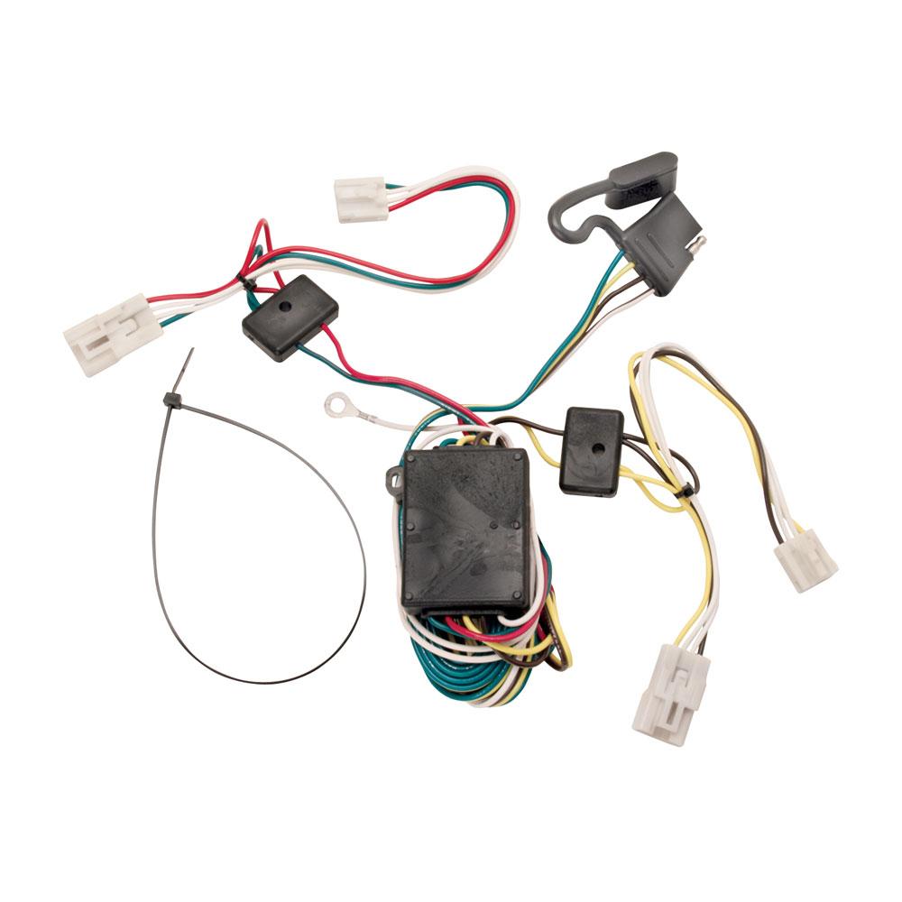 TEKONSHA 118304 T-One T-Connector Harness, 4-Way Flat, w/Converter, Compatable with 2004-2010 Toyota Sienna Black - The Twister Group Tools product