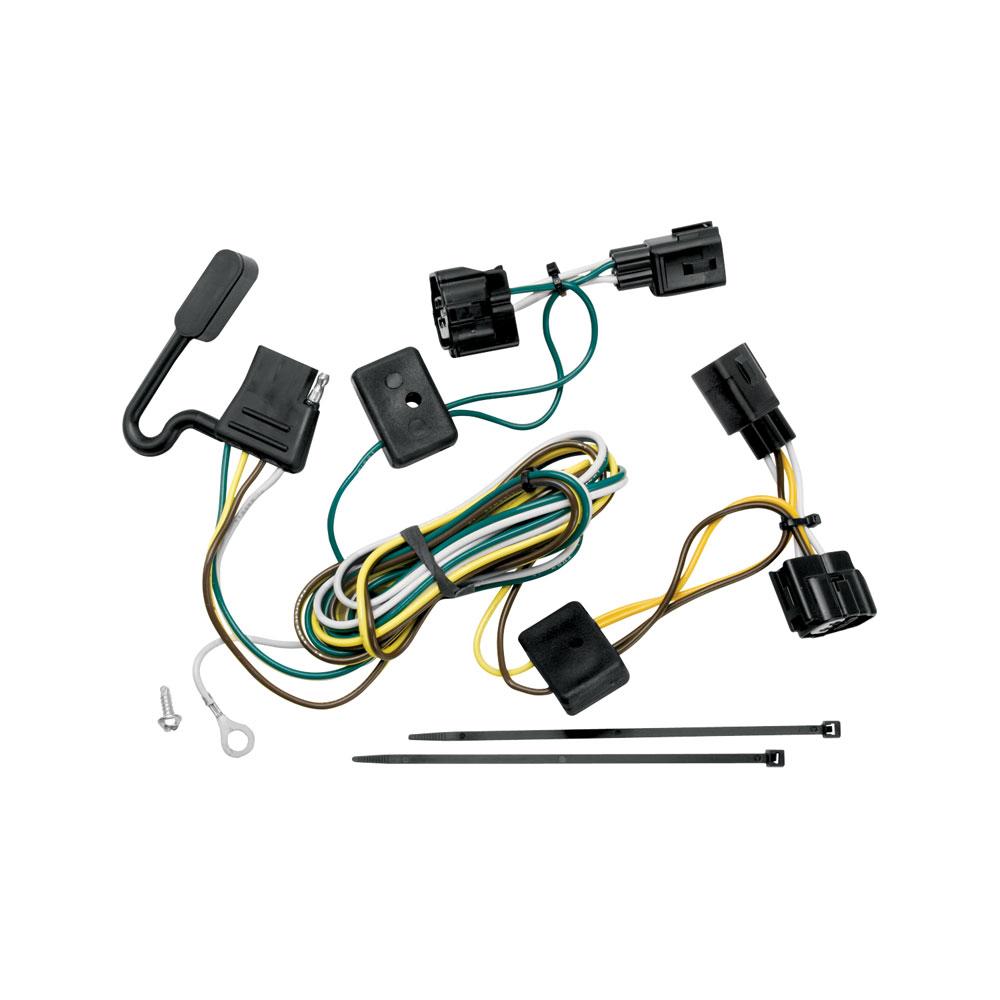 TEKONSHA 118409 T-One T-Connector Harness, 4-Way Flat, Compatable with 1998-2006 Jeep TJ, 1998-2006 Jeep Wrangler, Black - High quality product image showing TEKONSHA 118409 T-One T-Connector Harness, 4-Way Flat, Compatable with 1998-2006 Jeep TJ, 1998-2006 Jeep Wrangler, Black details and features