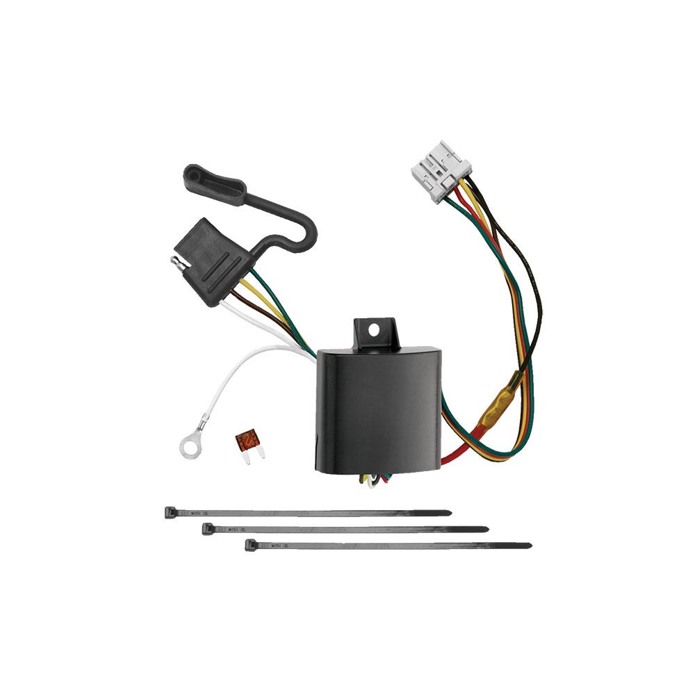 TEKONSHA 118438 T-One T-Connector Harness, 4-Way Flat, w/Circuit Protected ModuLite Module, Compatable with 2005-2010 Honda Odyssey - The Twister Group Tools product