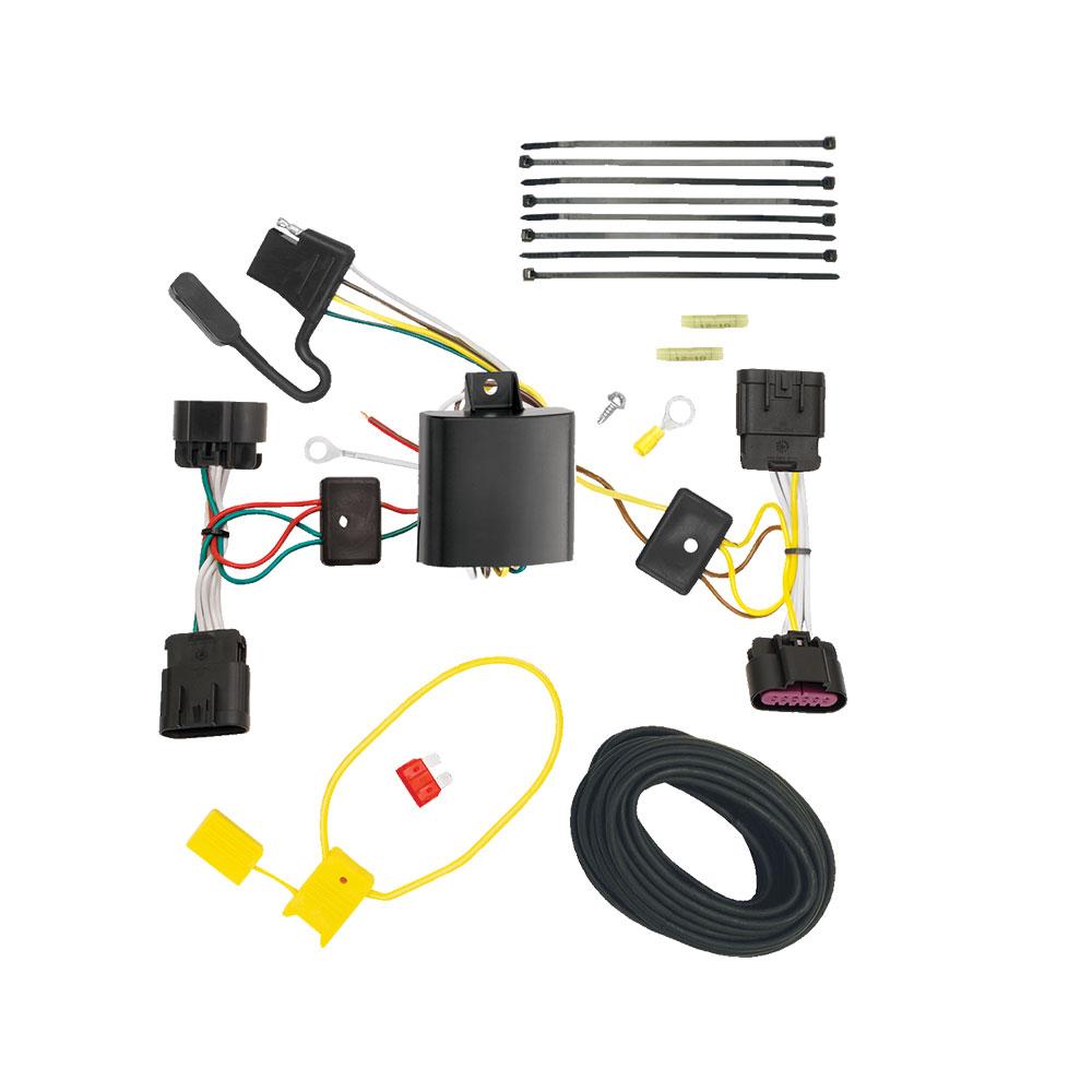 TEKONSHA 118497 T-One T-Connector Harness, 4-Way Flat, Compatible with Select Buick Lacrosse - The Twister Group Tools product