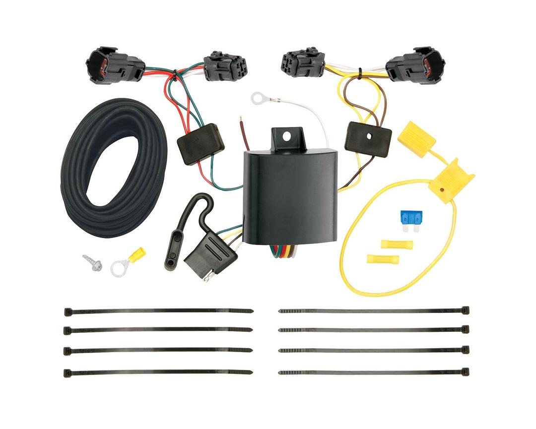 TEKONSHA 118583 T-One Connector Assembly with Upgraded Circuit Protected ModuLite HD Module, Black - The Twister Group Tools product