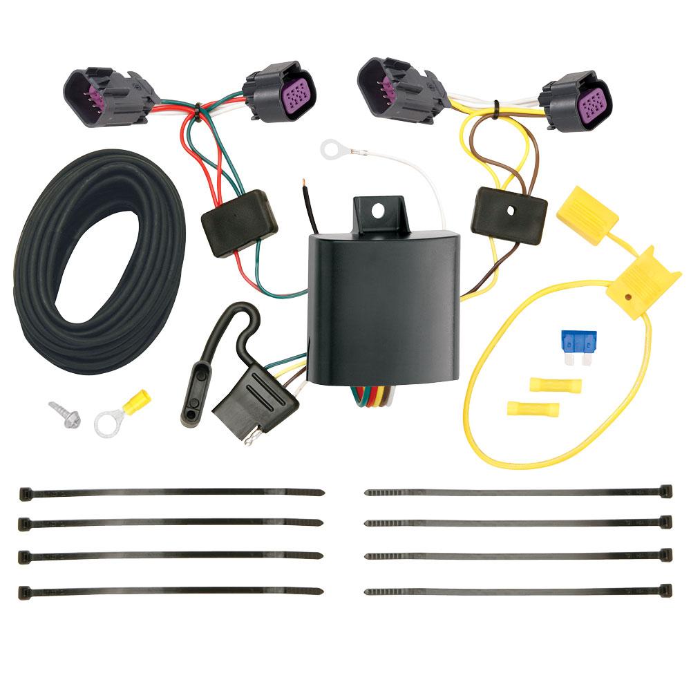 TEKONSHA 118618 T-One T-Connector Harness, 4-Way Flat, Compatible with Select RAM ProMaster - The Twister Group Tools product