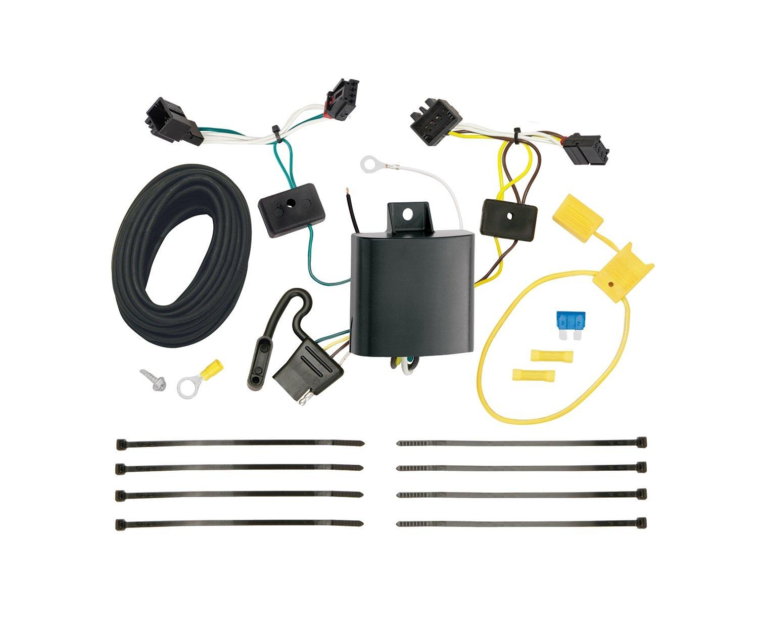 TEKONSHA 118730 T-Connector Harness, 4-Way Flat, Compatible with Select Volkswagen Golf Alltrack, Golf SportWagen - High quality product image showing TEKONSHA 118730 T-Connector Harness, 4-Way Flat, Compatible with Select Volkswagen Golf Alltrack, Golf SportWagen details and features