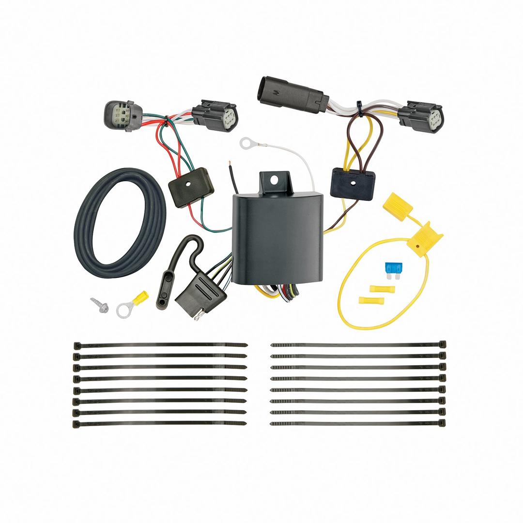 TEKONSHA 118751 T-Connector Harness, 4-Way Flat, Compatible with Select Chevrolet Trax - The Twister Group Tools product