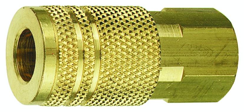 TRU-FLATE 13-537 3/8 INCH I/M Design x 3/8 INCH FNPT Steel Coupler