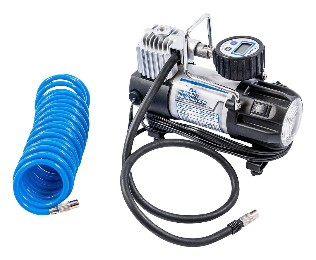 TRU-FLATE 16-245 Inflator Heavy Duty Digital, Black - The Twister Group Tools product