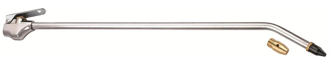 TRU-FLATE 18-217 Safety Blowgun w/2FT Angle End Extension and Oil Resistant Soft Rubber Tip - The Twister Group Tools product