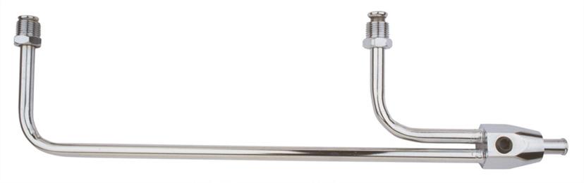 TRANSDAPT 2197 Chrome Fuel Line