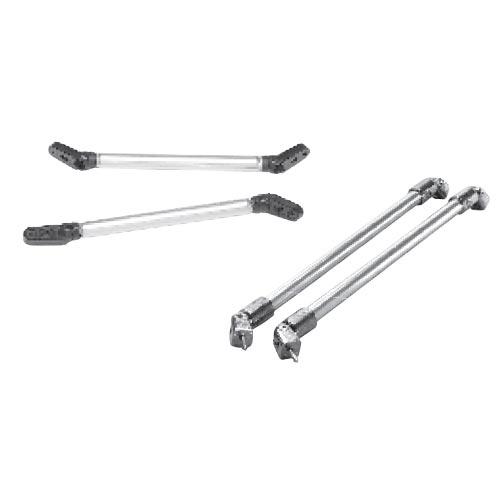 TAYLOR MADE 1632 Windshield Support Bar- 11 INCH - Safely Braces and Prevents Walk-Through Windshield from Leaning Backwards - Lightweight, Anodized Aluminum - Corrosion-Proof - Includes Screws - 2020108845 - High quality product image showing TAYLOR MADE 1632 Windshield Support Bar- 11 INCH - Safely Braces and Prevents Walk-Through Windshield from Leaning Backwards - Lightweight, Anodized Aluminum - Corrosion-Proof - Includes Screws - 2020108845 details and features