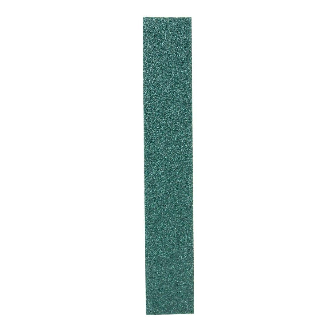 3M 00543 3M PART, Used For Shaping Filler And Stripping Paint To Metal; Paper Backing; 36 Grit; Green; Ceramic Aluminum Oxide; Hook And Loop Type Attachment; Hand/ Machine Sanding Method; Dry Use Only; 16-1/2 Inch Length x 2-3/4 Inch Width; Pack Of 50 - The Twister Group product