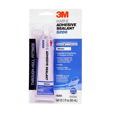 3M 05203 3OZ White Mariine Sealant - High quality product image showing 3M 05203 3OZ White Mariine Sealant details and features