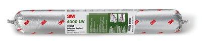 3M 05508 4000UV Hybrid Adhesive Sealant Fast Cure 4000 UV White, PN0 600 mL Sausage Pack