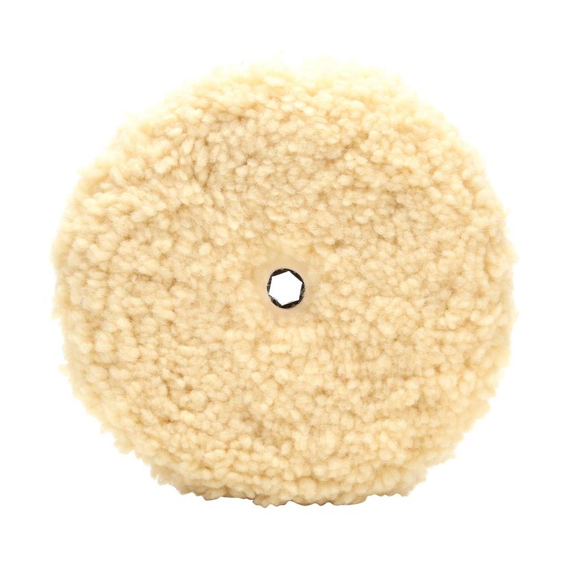 3M 05753 Perfect-It Wool Compounding Pad, 9 in, Fast Cutting, Polishing Pad for Automotives