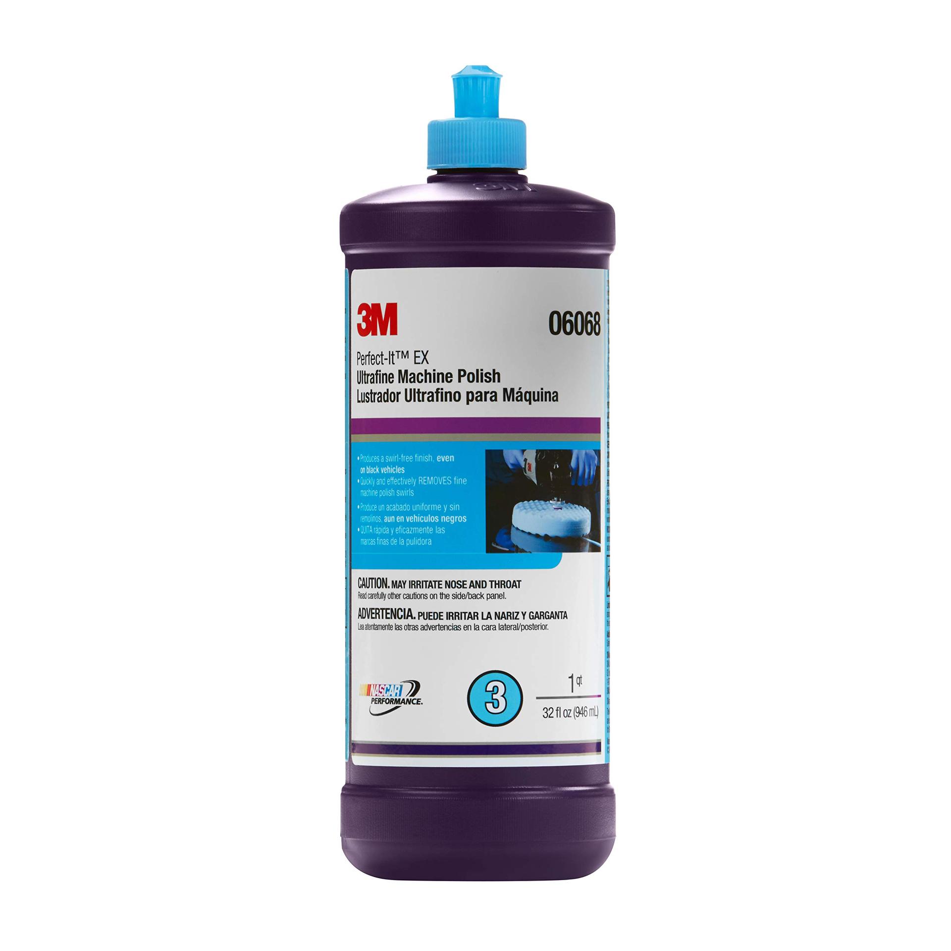 3M 06068 Perfect-It Ultrafine Machine Polish, 32 Fl.Oz, Paint Polish, Automotive Professional-Grade Polish - High quality product image showing 3M 06068 Perfect-It Ultrafine Machine Polish, 32 Fl.Oz, Paint Polish, Automotive Professional-Grade Polish details and features