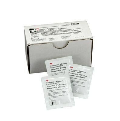 3M 06396 Tape Adhesion Promoter; Used For Most Low Surface Energy Plastics; Liquid; 2.5 Milliliter Packet; Box Of 25 - High quality product image showing 3M 06396 Tape Adhesion Promoter; Used For Most Low Surface Energy Plastics; Liquid; 2.5 Milliliter Packet; Box Of 25 details and features