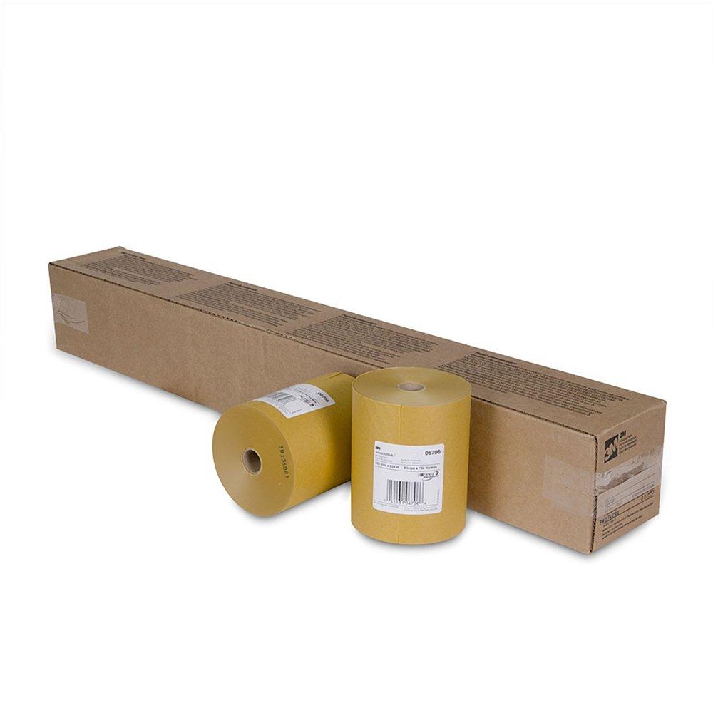 3M 06706 Scotchblok Masking Paper Gold Color, Polycoated Backing, Bleed Through Resistant, 6 in x 750 ft - High quality product image showing 3M 06706 Scotchblok Masking Paper Gold Color, Polycoated Backing, Bleed Through Resistant, 6 in x 750 ft details and features