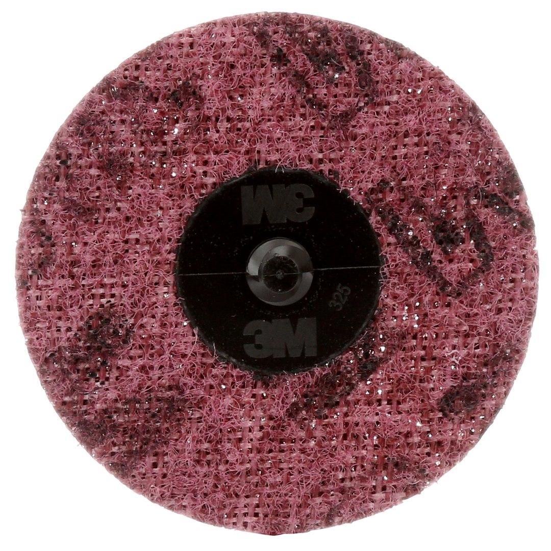 3M 07486 RLC SRF COND DSC 3MED25B, Used For Cleaning And Finishing On All Metals For Removal Of Light Rust/ Oxides/ Coatings; Abrasive Disc; 3 Inch Diameter; Medium; Maroon; Aluminum Oxide; Roloc Quick Change Attachment System; Box Of 25 - High quality product image showing 3M 07486 RLC SRF COND DSC 3MED25B, Used For Cleaning And Finishing On All Metals For Removal Of Light Rust/ Oxides/ Coatings; Abrasive Disc; 3 Inch Diameter; Medium; Maroon; Aluminum Oxide; Roloc Quick Change Attachment System; Box Of 25 details and features