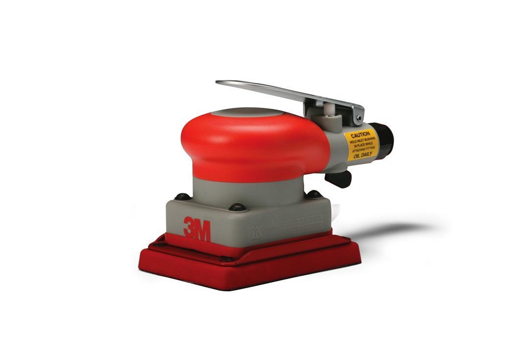3M 20331 Non-Vacuum Orbital Sander 3 in x 4 in, 1/8 in Orbit, 10,000 Max OPM - High quality product image showing 3M 20331 Non-Vacuum Orbital Sander 3 in x 4 in, 1/8 in Orbit, 10,000 Max OPM details and features