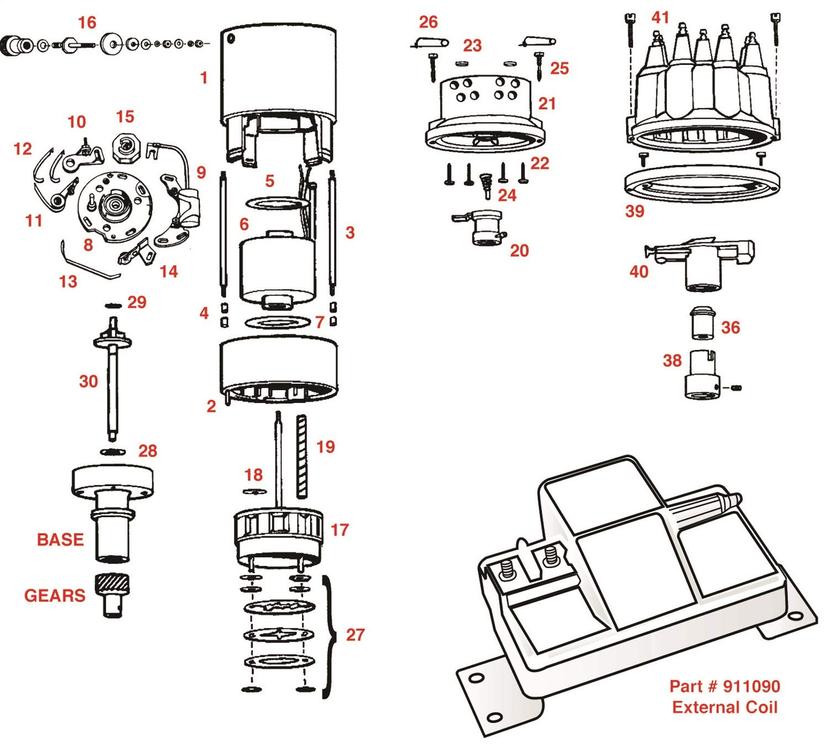 TAYLOR 20308 Grounding strap 4ga 8in