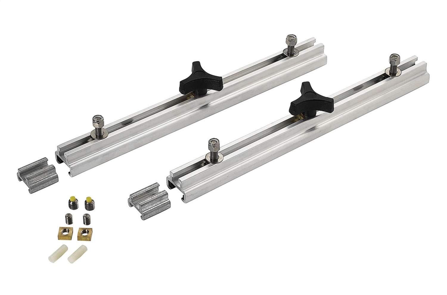 TRAC RAC 25200 Tool Box Mounting Kit; Mounts Tool Boxes To TracRac Base Rails; With 2 Tool Box Extrusion Pieces And Hardware - High quality product image showing TRAC RAC 25200 Tool Box Mounting Kit; Mounts Tool Boxes To TracRac Base Rails; With 2 Tool Box Extrusion Pieces And Hardware details and features