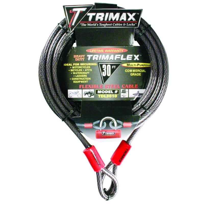 TRIMAX TDL3010 Trimaflex 30FT X 10mm Dual Loop Multi-Use Cable - High quality product image showing TRIMAX TDL3010 Trimaflex 30FT X 10mm Dual Loop Multi-Use Cable details and features