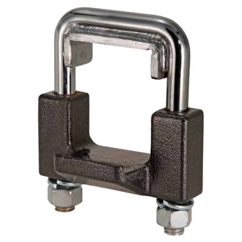 TRIMAX THC250 Universal Anti-Rattle Clamp Fits 2-1/2 INCH Hitch, Silver