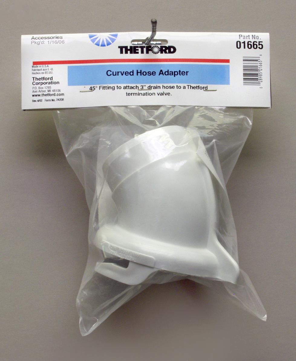 THETFORD 01665 Curved Hose Adaptor - The Twister Group Tools product