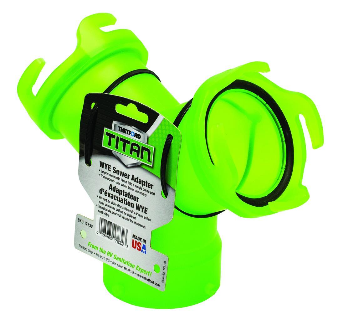 THETFORD 17832 Titan Wye Sewer Adapter - The Twister Group Tools product