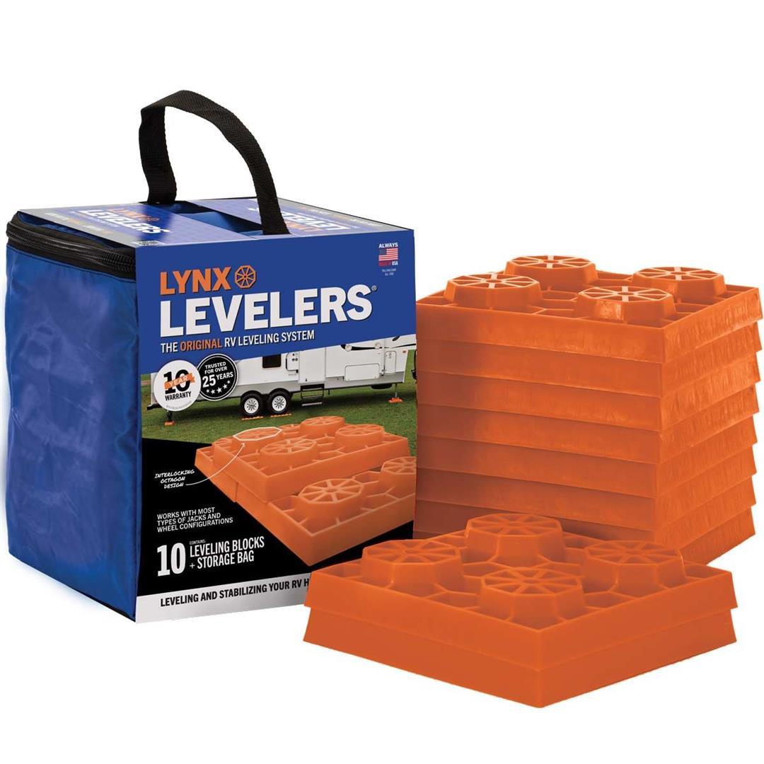 TRI-LYNX 00015 Leveling Block; Levelers Set of 10, Orange - The Twister Group product