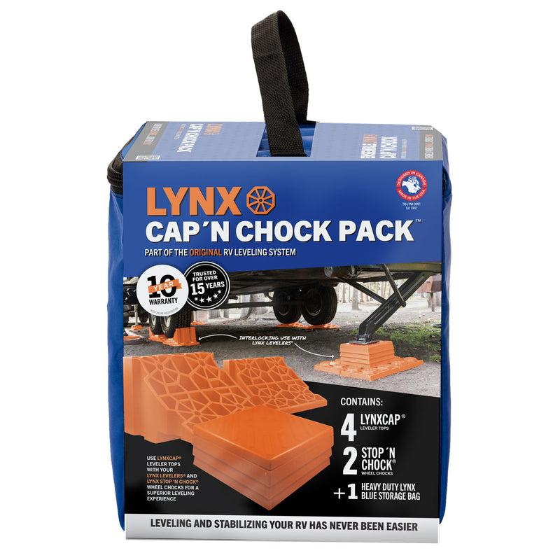 TRI-LYNX 00071 Trailer Leveling Kit; With Four 00019 Leveling Block/ Two 00018 Wheel Chock/ Lynax Blue Bag - High quality product image showing TRI-LYNX 00071 Trailer Leveling Kit; With Four 00019 Leveling Block/ Two 00018 Wheel Chock/ Lynax Blue Bag details and features