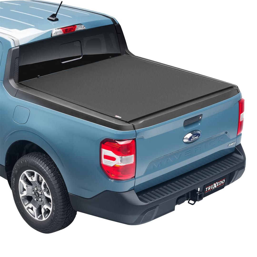 TRUXEDO 1494701 Pro X15 Soft Roll Up Truck Bed Tonneau Cover Fits 2022-2025 Ford Maverick 4FT 6 INCH Bed (54.4 INCH) - The Twister Group Tools product
