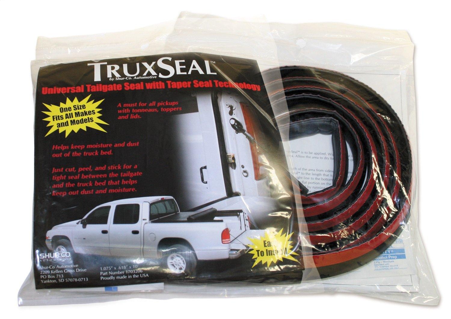 TRUXEDO 1703206 TruXseal Universal Tailgate Seal Universal Fitment - High quality product image showing TRUXEDO 1703206 TruXseal Universal Tailgate Seal Universal Fitment details and features