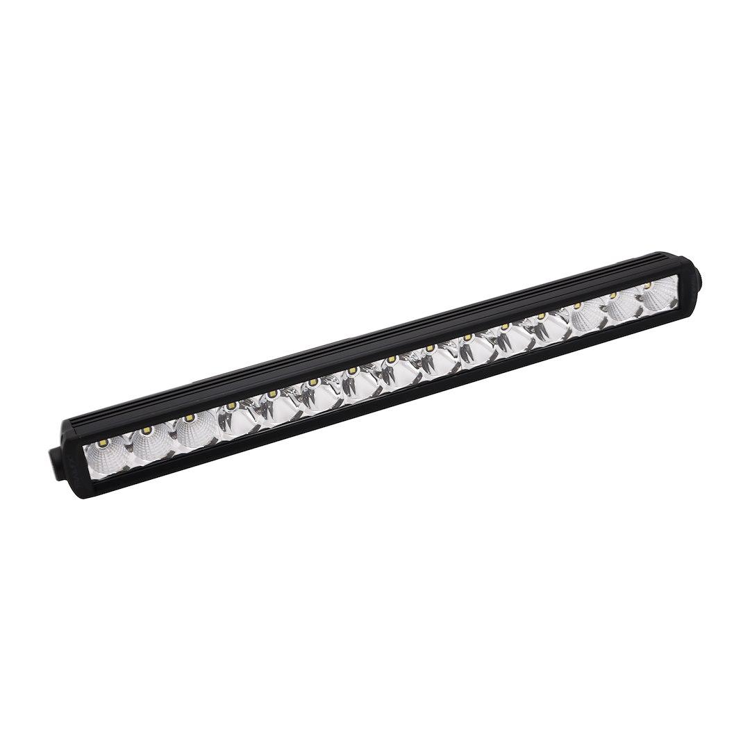 TRAILFX 20SRSCM SRS 15X5W 20 IN COMBO, LED; 20 Inch Length; 15 Clear OSRAM 5 Watt Bulb; 75 Watt; 90 Degree Flood Beam And 8 Degree Spot Beam; 9000 Raw/6567 Effective Lumens; Polycarbonate Lens; Black Aluminum Housing - The Twister Group Tools product