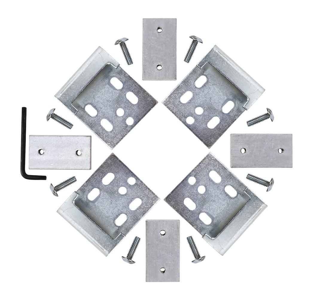 TRAILFX 22440304 NISSAN TITAN CLAMP KIT, For Tri-Fold Covers; Powder Coated; Black; Steel - The Twister Group Tools product