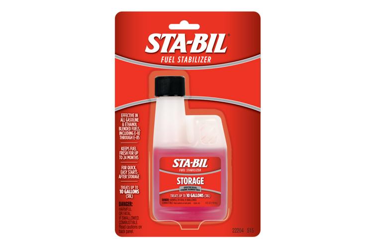 STA-BIL 22204 Fuel Stabilizer; Keep Fuel Fresh during Storage; Gasoline; 4 Ounce; Single Bottle - High quality product image showing STA-BIL 22204 Fuel Stabilizer; Keep Fuel Fresh during Storage; Gasoline; 4 Ounce; Single Bottle details and features