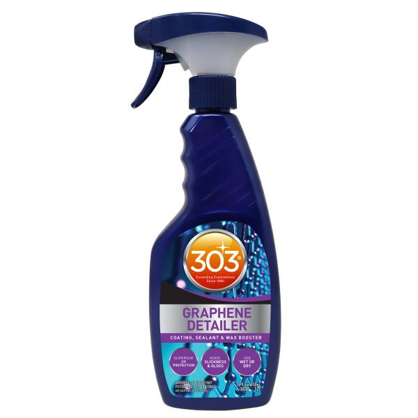 303 30247 Graphene Detailer Enhances Protection on Existing Coatings, Sealants, and Waxes Superior UV Protection, Safe for All Automotive Exterior Surfaces 16oz