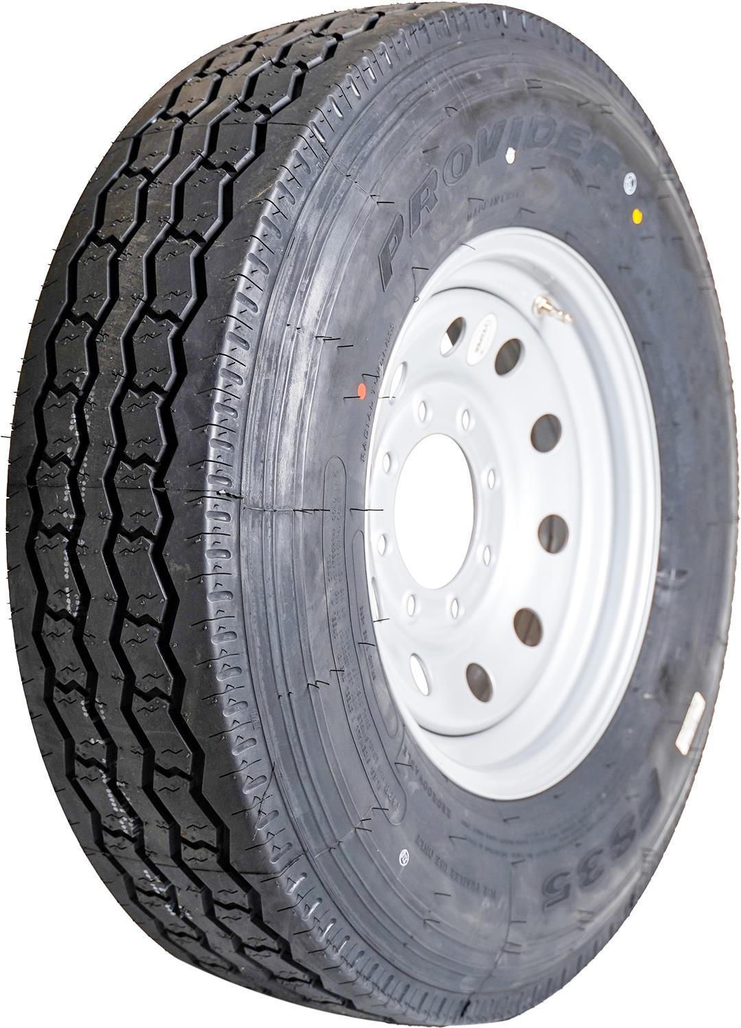 TASKMASTER 6RGSMMHD44 ST235/85R16 14 PLY PROVIDER ON 16X6 - High quality product image showing TASKMASTER 6RGSMMHD44 ST235/85R16 14 PLY PROVIDER ON 16X6 details and features