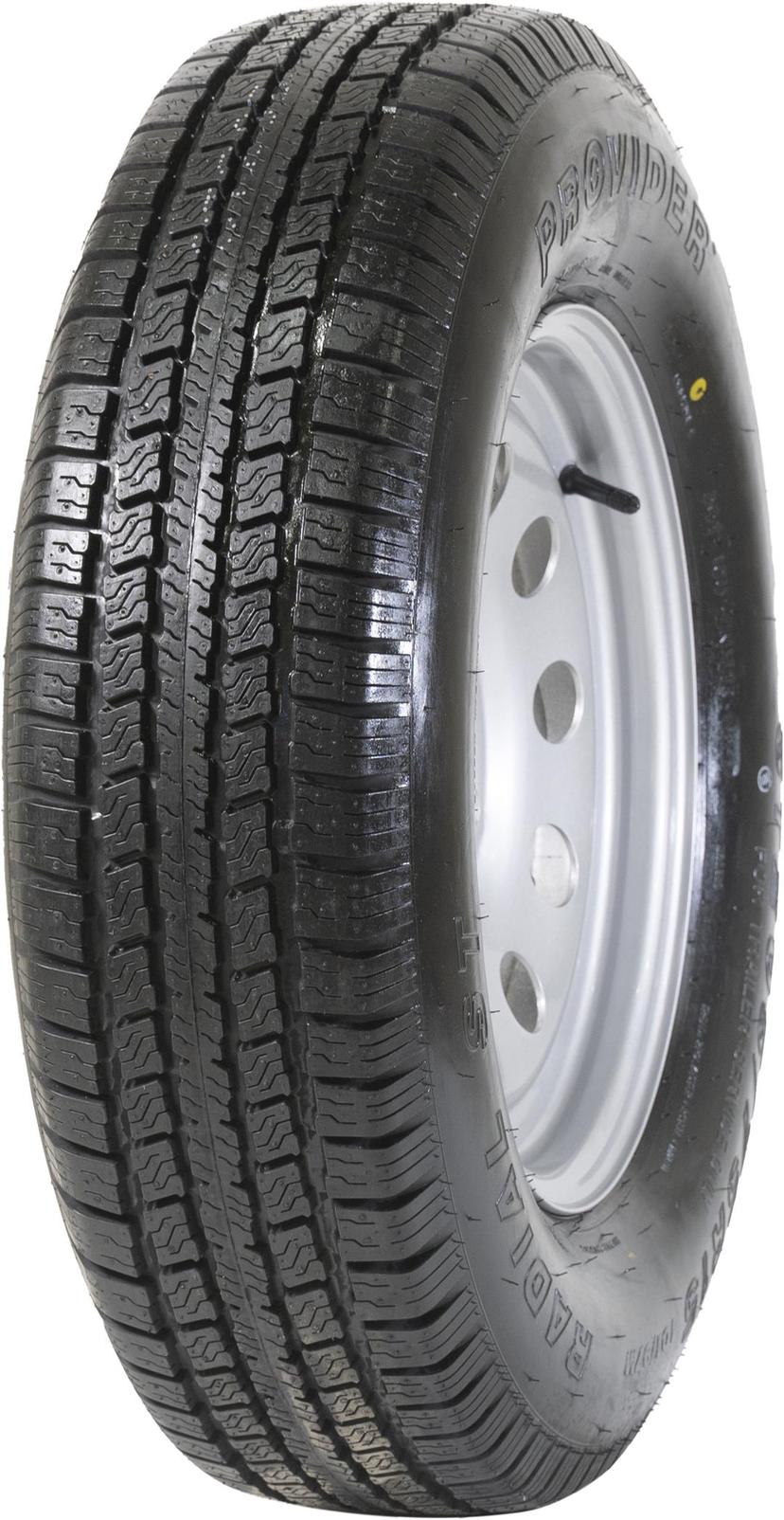 TASKMASTER A15R45SMM ST205/75R15 6 PLY PROVIDER ON 15X5